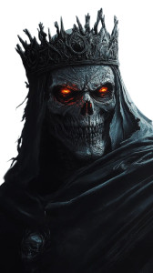 Fistandantilus Dark Sorcerer King Vinyl Car Decal Sticker – Waterproof & UV-Resistant 4.85"