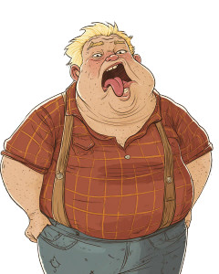 Hungry Blond Hillbilly Vinyl Car Decal Sticker – Waterproof & UV-Resistant 4.0" Hungry Blond Hillbilly Vinyl Car Decal Sticker – Waterproof & UV-Resistant 4.0"