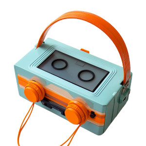 Portable Cassette Player 70S Vinyl Car Decal Sticker – Waterproof & UV-Resistant 4.0"