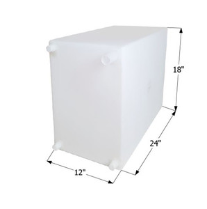 USA-Made 20 Gallon Fresh Water Tank | Durable Roto-Molded Tank | Easy Install USA-Made 20 Gallon Fresh Water Tank | Durable Roto-Molded Tank | Easy Install