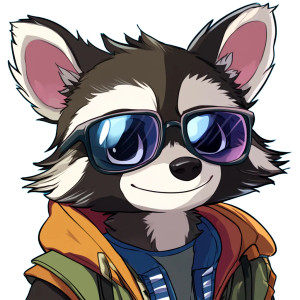Raccoon Vtuber Vinyl Car Decal Sticker – Waterproof & UV-Resistant 4.0" Raccoon Vtuber Vinyl Car Decal Sticker – Waterproof & UV-Resistant 4.0"