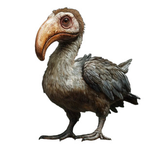 Realistic Dodo Bird Vinyl Car Decal Sticker – Waterproof & UV-Resistant 4.0"