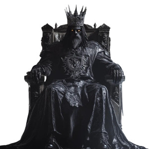 Regal King Throne Vinyl Car Decal Sticker – Waterproof & UV-Resistant 4.0" Regal King Throne Vinyl Car Decal Sticker – Waterproof & UV-Resistant 4.0"