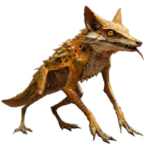 Reptile Coyote Vinyl Car Decal Sticker – Waterproof & UV-Resistant 4.0"