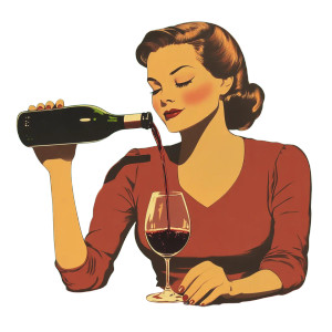 Sarcastic Woman Pouring Wine Vinyl Car Decal Sticker – Waterproof & UV-Resistant 4.0" Sarcastic Woman Pouring Wine Vinyl Car Decal Sticker – Waterproof & UV-Resistant 4.0"
