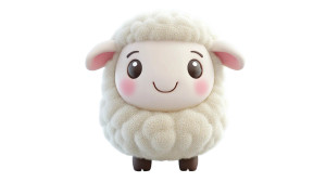 Sheep Character Chibi Cute Vinyl Car Decal Sticker – Waterproof & UV-Resistant 7.14" Sheep Character Chibi Cute Vinyl Car Decal Sticker – Waterproof & UV-Resistant 7.14"