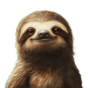 Sloth Portrait Realistic Vinyl Car Decal Sticker – Waterproof & UV-Resistant 4.0" Sloth Portrait Realistic Vinyl Car Decal Sticker – Waterproof & UV-Resistant 4.0"