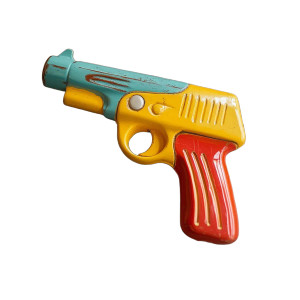 1960S Toy Water Pistol Vinyl Car Decal Sticker – Waterproof & UV-Resistant 4.0"