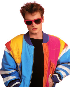 1980S Retro Style Vinyl Car Decal Sticker – Waterproof & UV-Resistant 4.0"