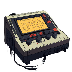 90S Japanese Anime Polygraph Vinyl Car Decal Sticker – Waterproof & UV-Resistant 4.0"