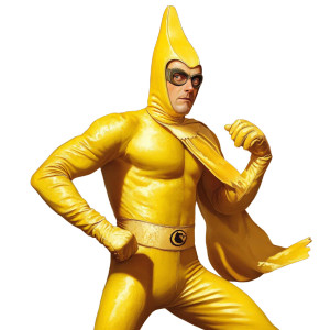 Banana Man Vinyl Car Decal Sticker – Waterproof & UV-Resistant 4.0"