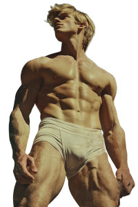 Blonde Jock Scifi Vinyl Car Decal Sticker – Waterproof & UV-Resistant 4.48"