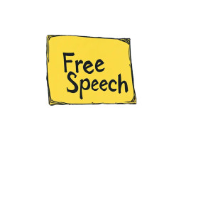 Brazil Free Speech Crowd Vinyl Car Decal Sticker – Waterproof & UV-Resistant 4.0"