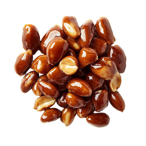 Caramelised Peanuts White Background Vinyl Car Decal Sticker – Waterproof & UV-Resistant 4.0"