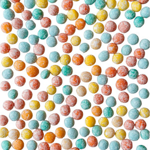 Colorful Cereal Dots Vinyl Car Decal Sticker – Waterproof & UV-Resistant 4.0"