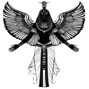 Egyptian Goddess Isis Illustrative Vinyl Car Decal Sticker – Waterproof & UV-Resistant 4.0" Egyptian Goddess Isis Illustrative Vinyl Car Decal Sticker – Waterproof & UV-Resistant 4.0"