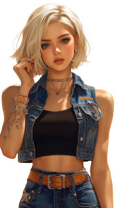 Android18 Gta Style Vinyl Car Decal Sticker – Waterproof & UV-Resistant 4.0"