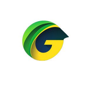 G Brazilian Flag Logo Vinyl Car Decal Sticker – Waterproof & UV-Resistant 4.0" G Brazilian Flag Logo Vinyl Car Decal Sticker – Waterproof & UV-Resistant 4.0"