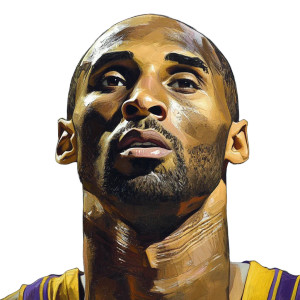 Kobe Bryant Vinyl Car Decal Sticker – Waterproof & UV-Resistant 4.0"