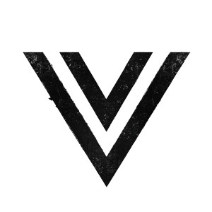 Logo Viiiv Black White Vinyl Car Decal Sticker – Waterproof & UV-Resistant 4.0"