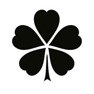 Luck Pictogram Vinyl Car Decal Sticker – Waterproof & UV-Resistant 4.0"