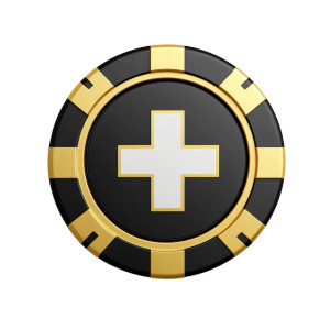 Luxury Casino Chip Logo Vinyl Car Decal Sticker – Waterproof & UV-Resistant 4.0"
