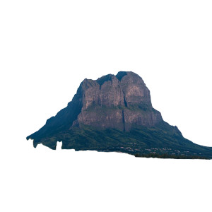 Mauritius Morne Brabant Mountain Vinyl Car Decal Sticker – Waterproof & UV-Resistant 4.0"