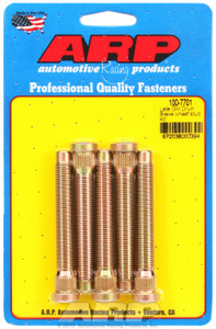 ARP Auto Racing Wheel Stud | 7/16-20 Thread | 3.165" Length | Heat Treated Chrome Moly | 200,000 PSI | Cadmium Plated | Pack of 5 ARP Auto Racing Wheel Stud | 7/16-20 Thread | 3.165" Length | Heat Treated Chrome Moly | 200,000 PSI | Cadmium Plated | Pack of 5