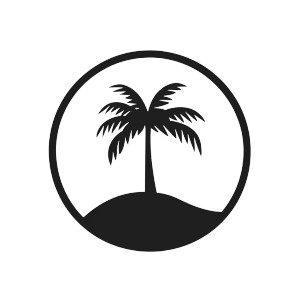 Minimal Palm Tree Icon Vinyl Car Decal Sticker – Waterproof & UV-Resistant 4.0" Minimal Palm Tree Icon Vinyl Car Decal Sticker – Waterproof & UV-Resistant 4.0"