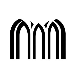 M Three Arches Logo Vinyl Car Decal Sticker – Waterproof & UV-Resistant 4.0"