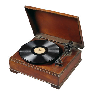 Phonograph Record Vinyl Car Decal Sticker – Waterproof & UV-Resistant 4.0"