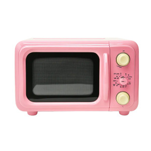 Pink Retro Microwave Oven Vinyl Car Decal Sticker – Waterproof & UV-Resistant 4.0"