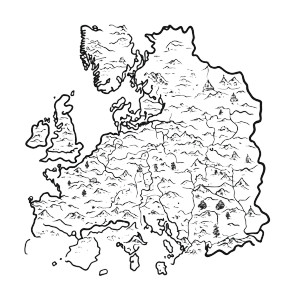 Poland Map Outline Vinyl Car Decal Sticker – Waterproof & UV-Resistant 4.0"
