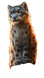 Snow Leopard Cliff Vinyl Car Decal Sticker – Waterproof & UV-Resistant 4.85" Snow Leopard Cliff Vinyl Car Decal Sticker – Waterproof & UV-Resistant 4.85"