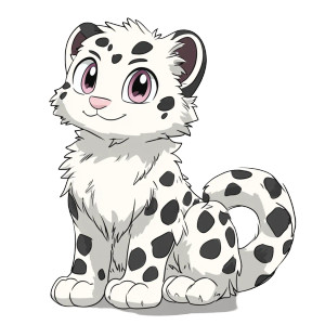 Snow Leopard Pokemon Style Vinyl Car Decal Sticker – Waterproof & UV-Resistant 4.0" Snow Leopard Pokemon Style Vinyl Car Decal Sticker – Waterproof & UV-Resistant 4.0"