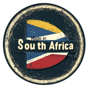 South Africa Flag Sticker Vinyl Car Decal Sticker – Waterproof & UV-Resistant 4.0"