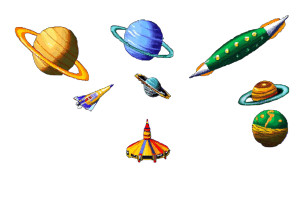 Space Guessing Game Vinyl Car Decal Sticker – Waterproof & UV-Resistant 6.0"