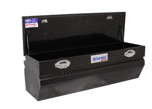 Better Built Tool Box 79210992 SEC Series; Chest; Single Lid; Diamond Tread; Gloss Black; Aluminum