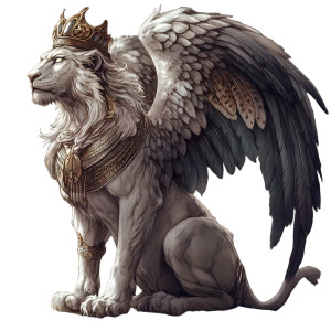 Spectral Sphinx Ghost Egyptian Vinyl Car Decal Sticker – Waterproof & UV-Resistant 4.0"