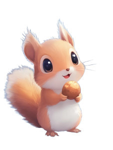 Squirrel Cartoon Vinyl Car Decal Sticker – Waterproof & UV-Resistant 4.0" Squirrel Cartoon Vinyl Car Decal Sticker – Waterproof & UV-Resistant 4.0"