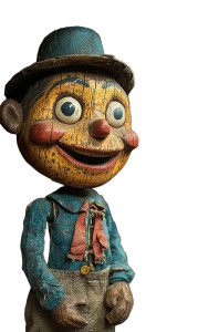 Strange Wooden Puppet Toys Vinyl Car Decal Sticker – Waterproof & UV-Resistant 4.0" Strange Wooden Puppet Toys Vinyl Car Decal Sticker – Waterproof & UV-Resistant 4.0"