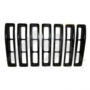 Enhance Your Jeep Wrangler TJ | Crown Automotive Grille Insert - 7 Piece Vertical Inserts - Easy Installation Enhance Your Jeep Wrangler TJ | Crown Automotive Grille Insert - 7 Piece Vertical Inserts - Easy Installation