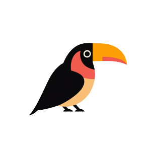 Toucan Logo Lindon Leader Vinyl Car Decal Sticker – Waterproof & UV-Resistant 4.0"