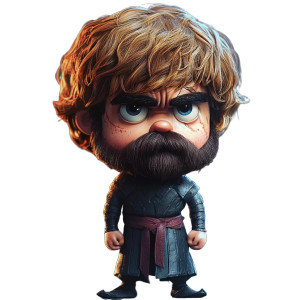 Tyrion Lannister Pixar Vinyl Car Decal Sticker – Waterproof & UV-Resistant 4.0" Tyrion Lannister Pixar Vinyl Car Decal Sticker – Waterproof & UV-Resistant 4.0"