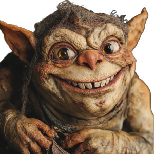 Ugly Troll Smiling Love Vinyl Car Decal Sticker – Waterproof & UV-Resistant 4.0"