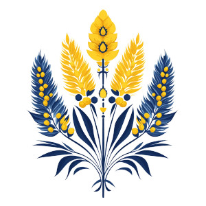 Ukrainian Bakery Logo Sheridan Vinyl Car Decal Sticker – Waterproof & UV-Resistant 4.0"