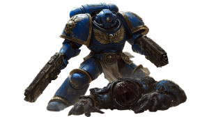 Ultramarine Victory Chaos Marine Vinyl Car Decal Sticker – Waterproof & UV-Resistant 7.14"