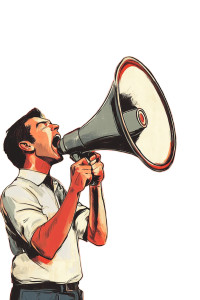 User Guide Megaphone Cover Vinyl Car Decal Sticker – Waterproof & UV-Resistant 4.0"