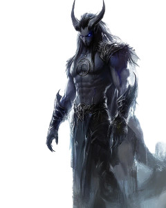 Villain Draenei Citadel Painting Vinyl Car Decal Sticker – Waterproof & UV-Resistant 4.0"