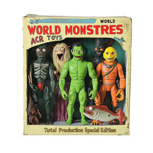 Vintage Monster Toys Vinyl Car Decal Sticker – Waterproof & UV-Resistant 4.0"